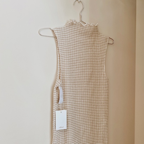 Wilfred sleeveless seersucker tank XS - Picture 4 of 4